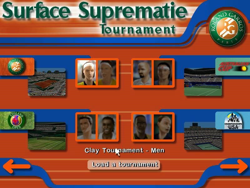 Roland Garros French Open 2001 screenshot 3 for Playstation